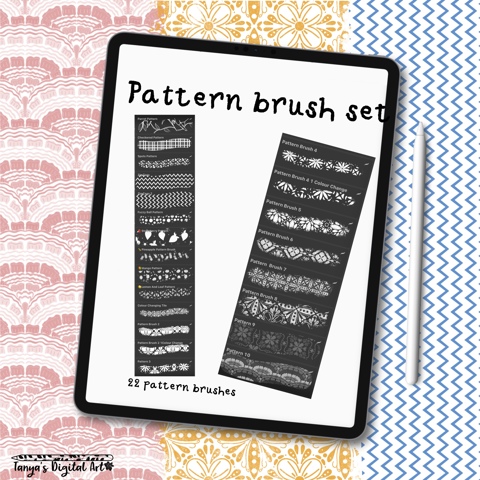 Pattern brushes - New old brush set 