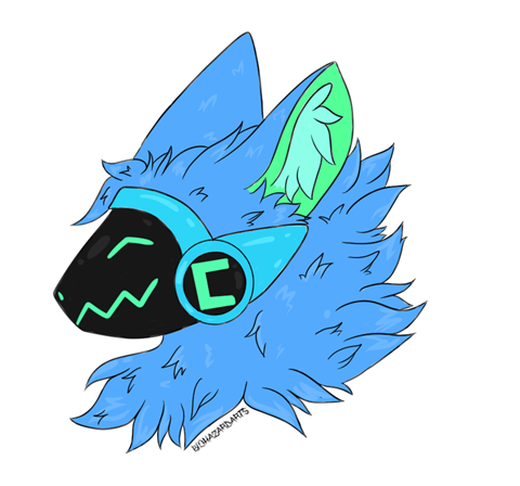 Protogen Headshot Base - Honeymoss's Ko-fi Shop - Ko-fi ❤️ Where