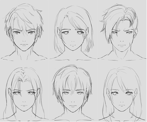 Profile sketches