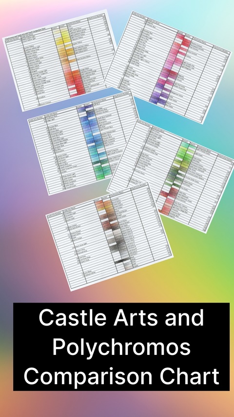 Prismacolor vs Polychromos Colour Comparison Charts - Rachel Henderson  Colouring's Ko-fi Shop - Ko-fi ❤️ Where creators get support from fans  through donations, memberships, shop sales and more! The original 'Buy Me