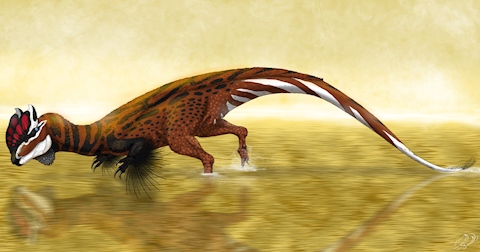 Dilophosaurus wetherilli courtship display