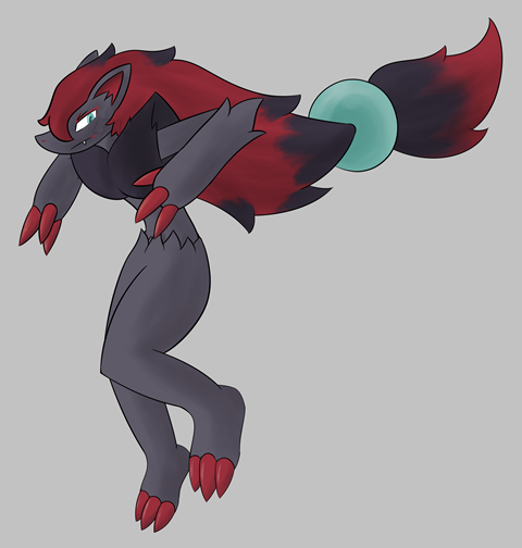 Zoroark art from a while ago