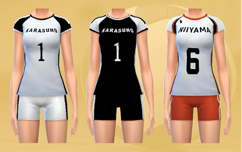 Sims 4 Haikyuu!! CC (Part 1)