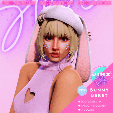 Bunny Beret - JinxStore's Ko-fi Shop - Ko-fi ️ Where creators get ...