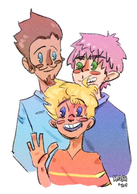 The trio of MOTHER 3
