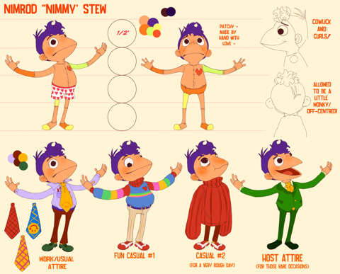 Nimrod "Nimmy" Stew Character Sheet
