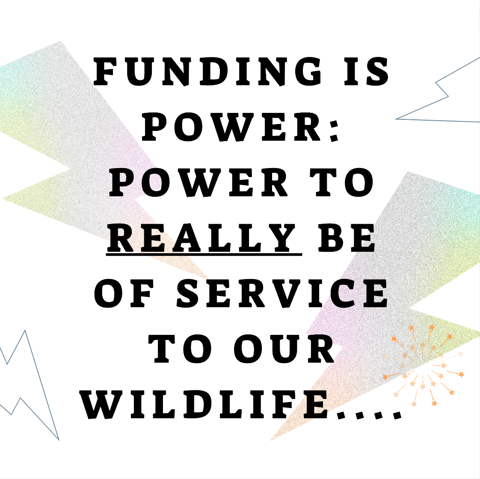 Funding is power...