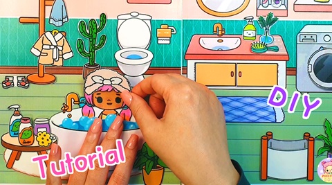 Cute Diary House for Paper Dolls DIY Printables / paper toy / Play Book /  Busy Book - pinkpingdoll's Ko-fi Shop - Ko-fi ❤️ Where creators get support  from fans through donations