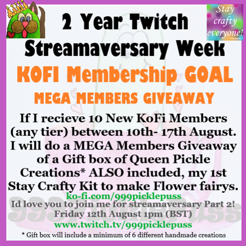 KOFI Membership Goal