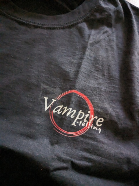 T-shirt vampiretelling 