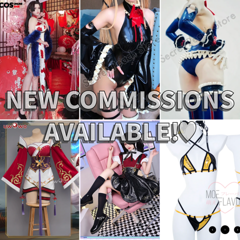 NEW COSPLAY COMMISSIONS AVAILABLE!!!♥