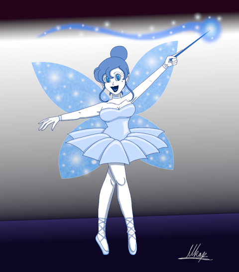 Blue Ballet Fairy