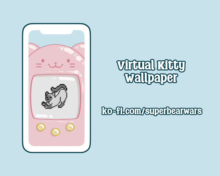 Virtual Kitty mobile wallpaper is here!