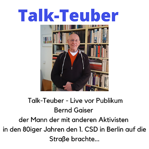 Talk-Teuber heute mit Bernd Gaiser 