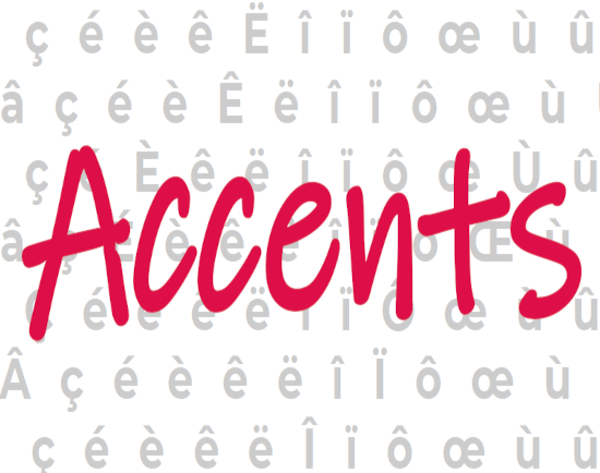 French Accents à fond