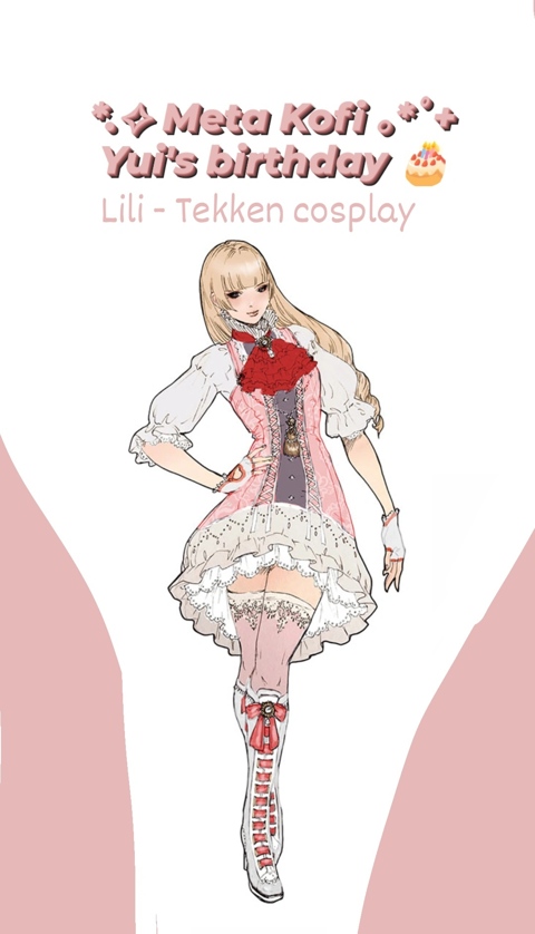 Meta cosplay Lili Tekken 8🍒