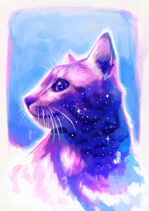 Space cat from bupada