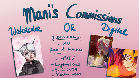 Opening up commissions!