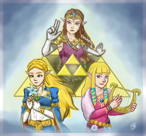 Triforce of Zeldas