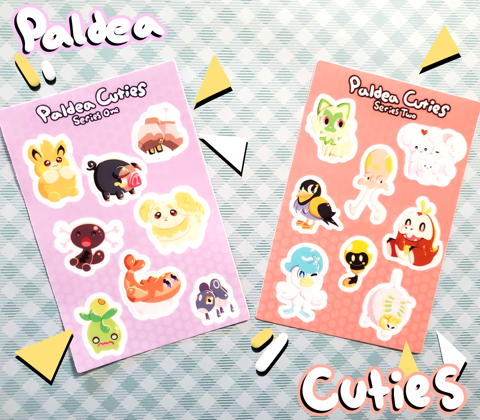 Cute Reusable Sticker Book - Libearty's Ko-fi Shop - Ko-fi