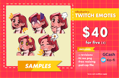 twitch emotes commissions