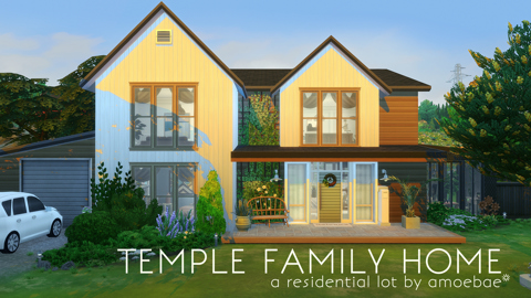 TEMPLE FAMILY HOUSE