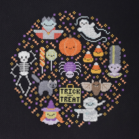 Not-So-Spooky Cross Stitch Pattern