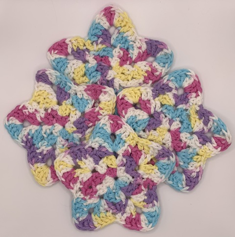 Crochet Star Coasters A Touch Of Magick Crochet S Ko Fi Shop Ko Fi