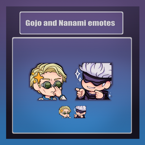 JJK emotes & stickers - Pouting Goddess's Ko-fi Shop - Ko-fi ️ Where ...