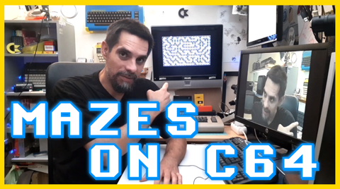 Creating Mazes on Commodore 64