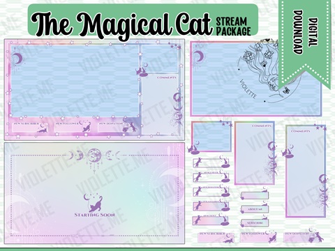 #3 The Magical Cat Stream Package