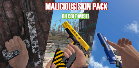 [FO4] Malicious Skin Pack - BH Colt M1911