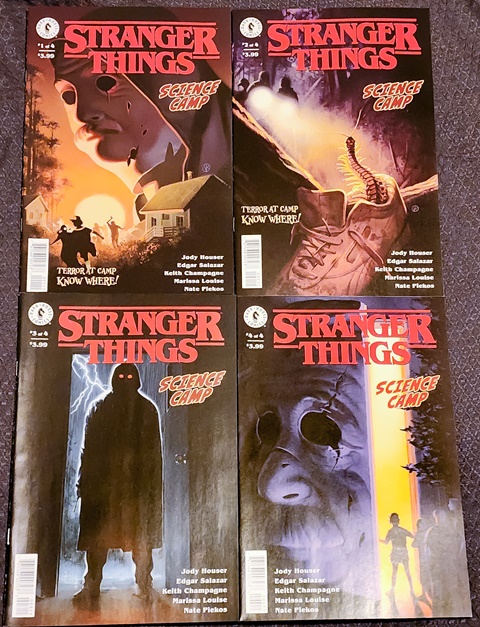 Dark Horse Comics - It's Stranger Things Day, nerds! Stranger Things  Graphic Novels:  Single issues, including new/current series  Stranger Things: Science Camp and Stranger Things and Dungeons & Dragons