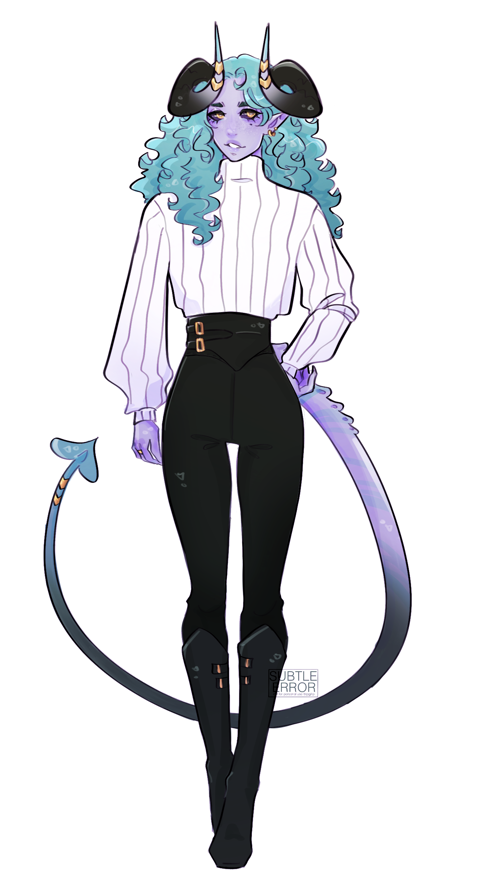 Lavender Tiefling - Subtle's Ko-fi Shop - Ko-fi ️ Where creators get ...