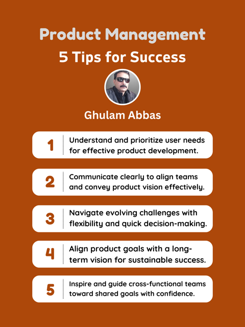 Product Management - Tips for Success!