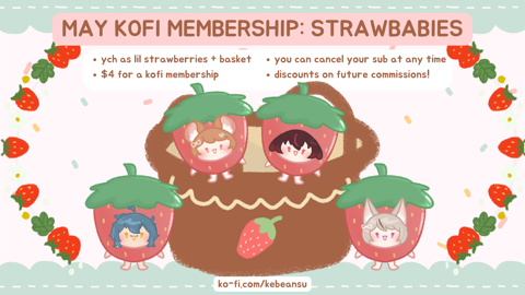 🍓 may membership 🍓