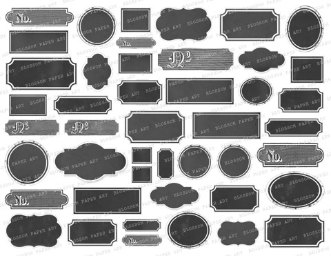 Chalk Labels, Printable Chalkboard Tags, Printable Labels for Jars, for  Junk Journal, for Scrapbooking - 2814 - Blossom Paper Art Junk Journal  Printable's Ko-fi Shop - Ko-fi ❤️ Where creators get support