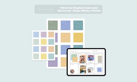 Coming Soon! 🤯⭐️ New Digital Calendar Sticky Notes
