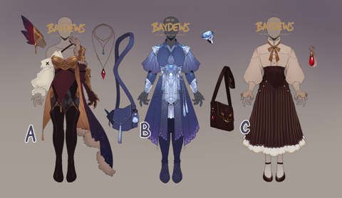 [ AUGUST OUTFIT ADOPTS ]