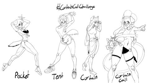Curtain call challenge 