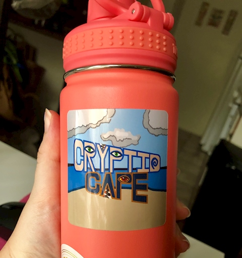 Our Stickers Look Great on Reusable Water Bottles!
