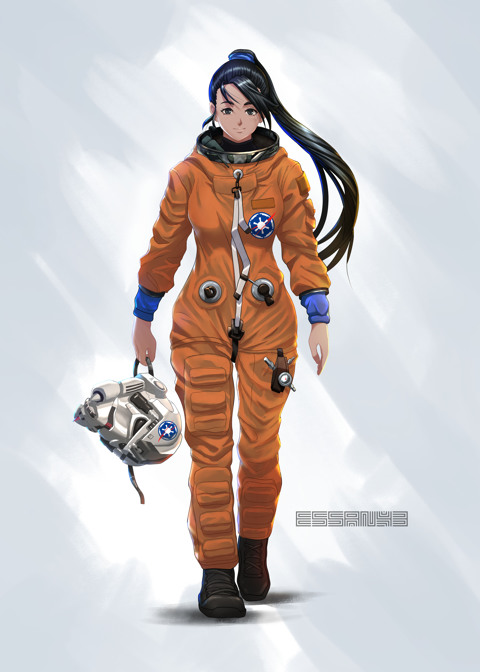 Astronaut Girl 