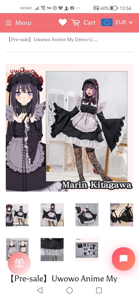 In Stock】Uwowo Anime My Dress-Up Darling Shizuku-Tan Marin Kitagawa 2 –  Uwowo Cosplay