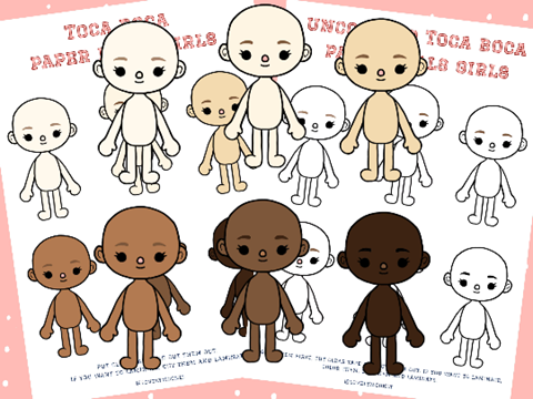 Toca Life Printable 