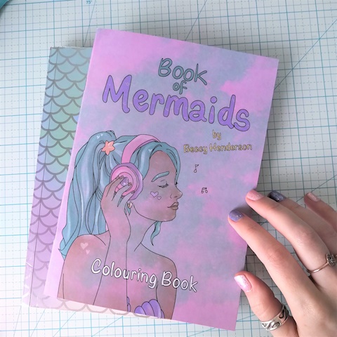 Book of Mermaids Colouring Book 