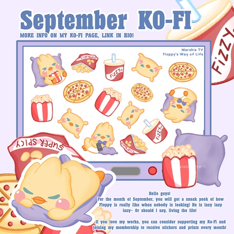 September's Ko-Fi!
