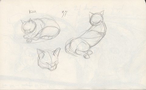 Cat Sketches 2