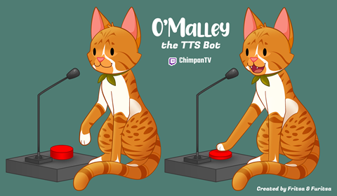 O'Malley the TTS Bot Mascot!
