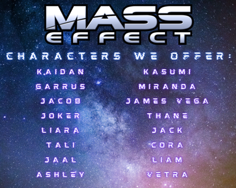 New Mass Effect Letters Available!