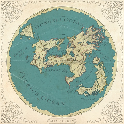 World Map - Cahan